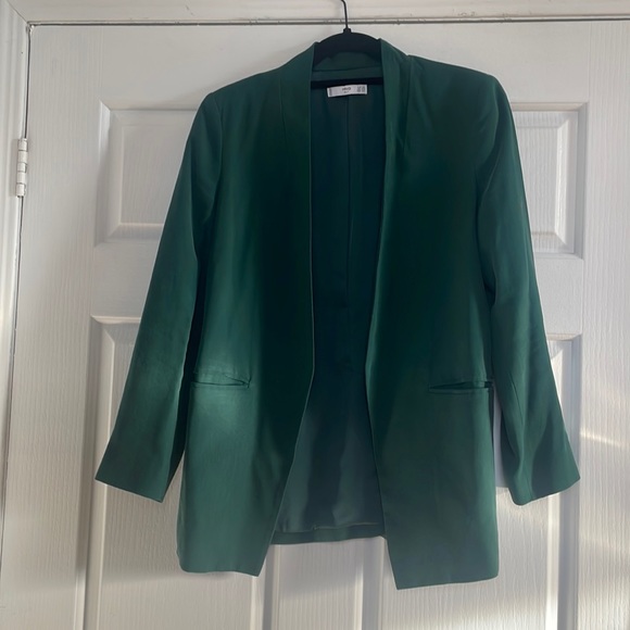 Mango Teal blazer - Picture 3 of 4